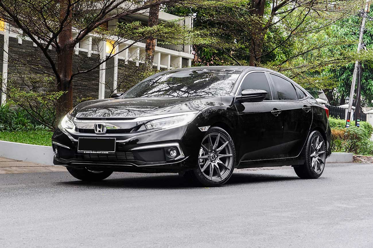 Permaisuri Enkei Tuning Series SC52 on Honda Civic Turbo